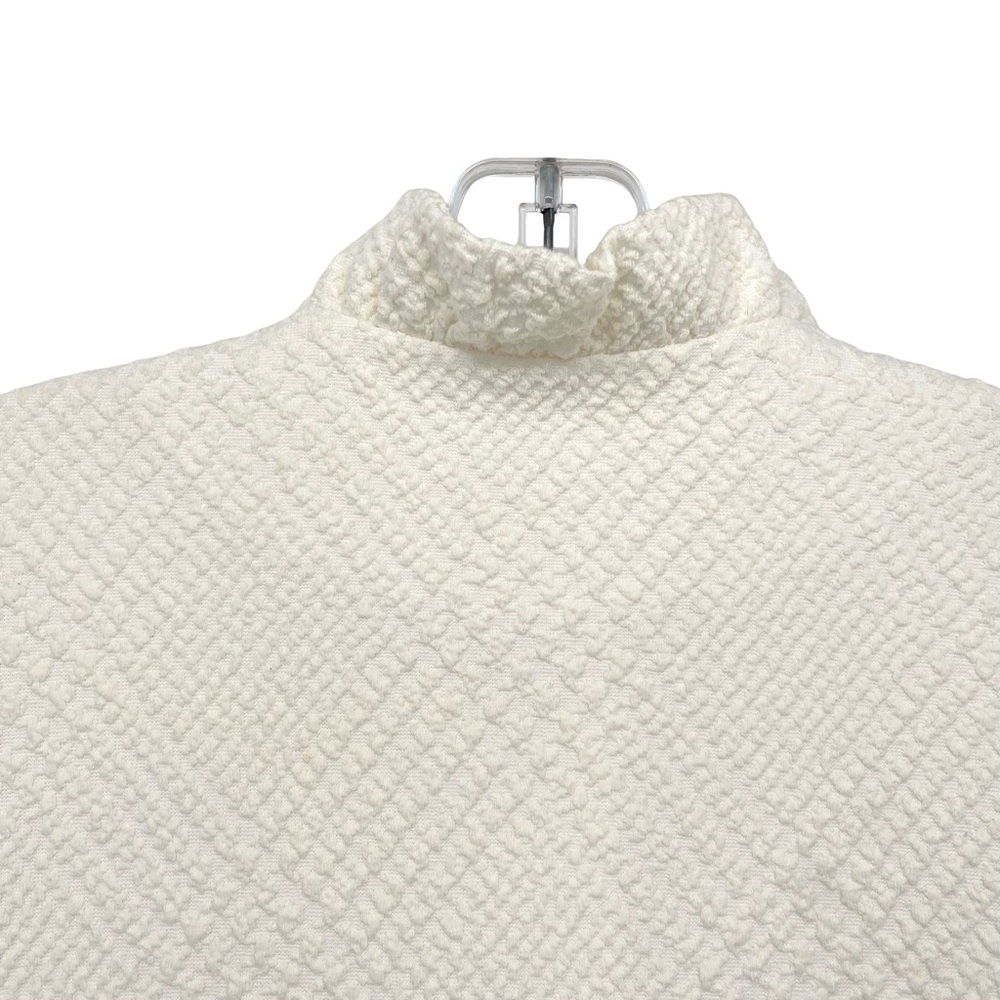 J. McLaughlin Textured Cream Jacket Size Medium - Picture 7 of 9